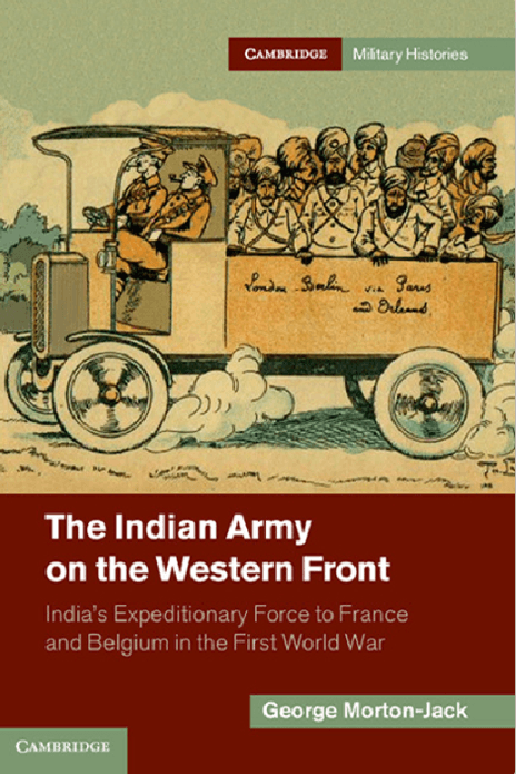 The Indian Army on the Western Front book cover